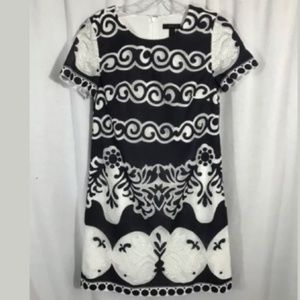 J.Crew ornate lace detail dress